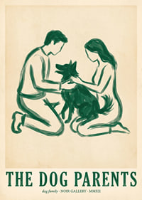 A heartfelt illustration of dog lovers in unison.-1