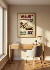 Elegant retro design with nostalgic charm and Japanese heritage.-2