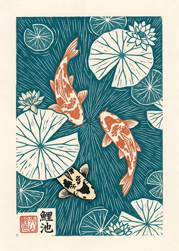 Poster Koi Tranquility