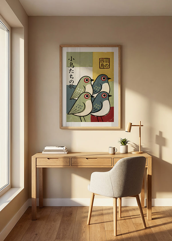 Poster The Song Of The Little Birds crossfade