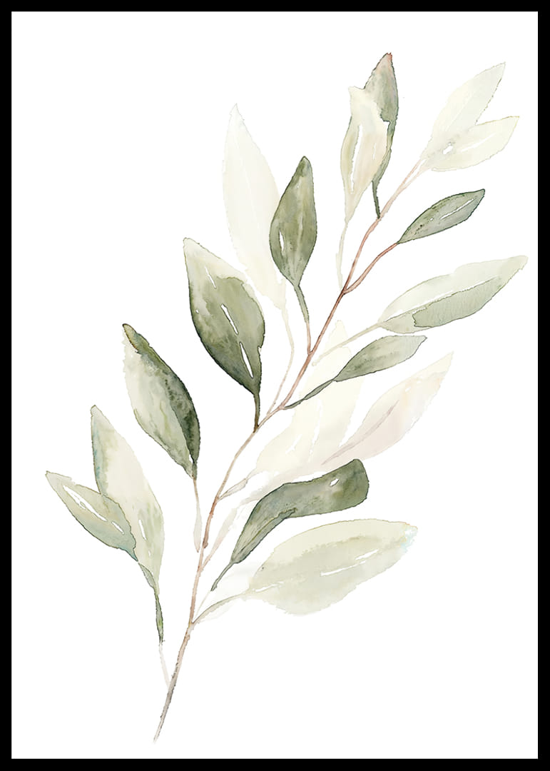A calming wreath of leaves in soft, natural tones.-12