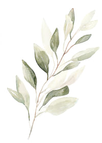A calming wreath of leaves in soft, natural tones.-7