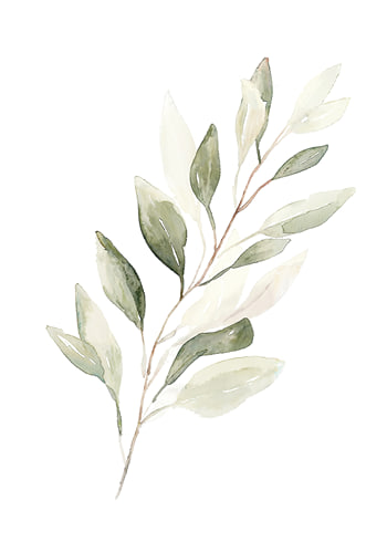 Poster Ethereal Foliage