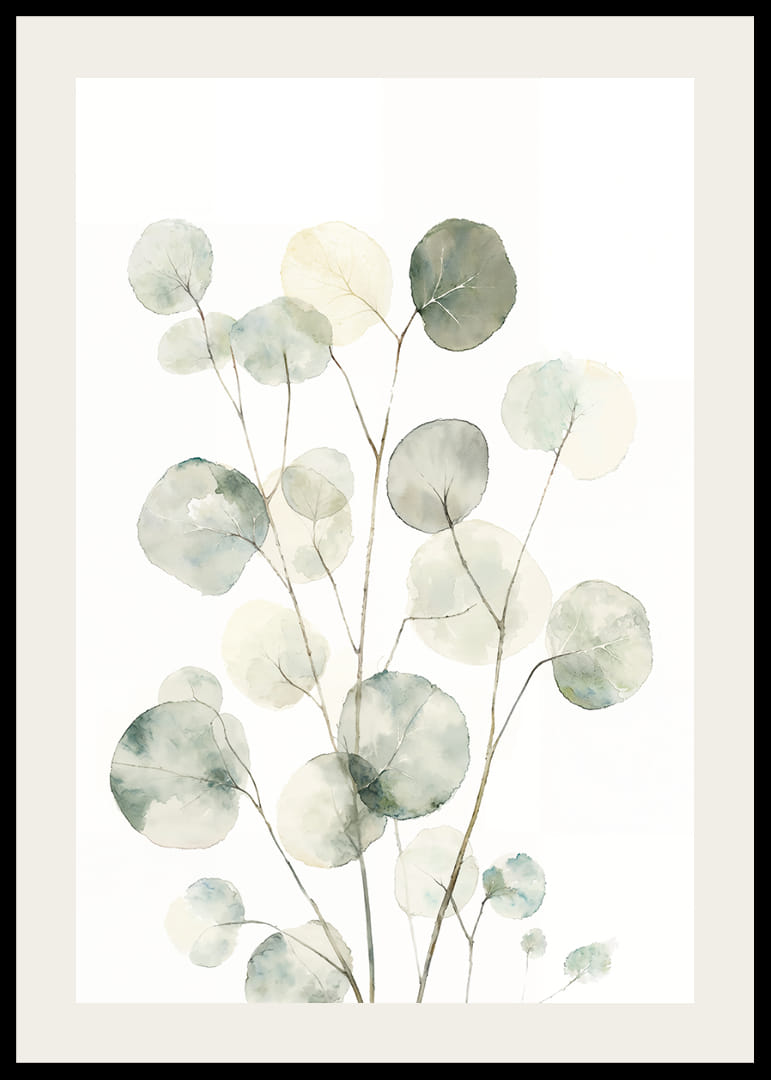 Light green leaves floating in airy elegance.-12