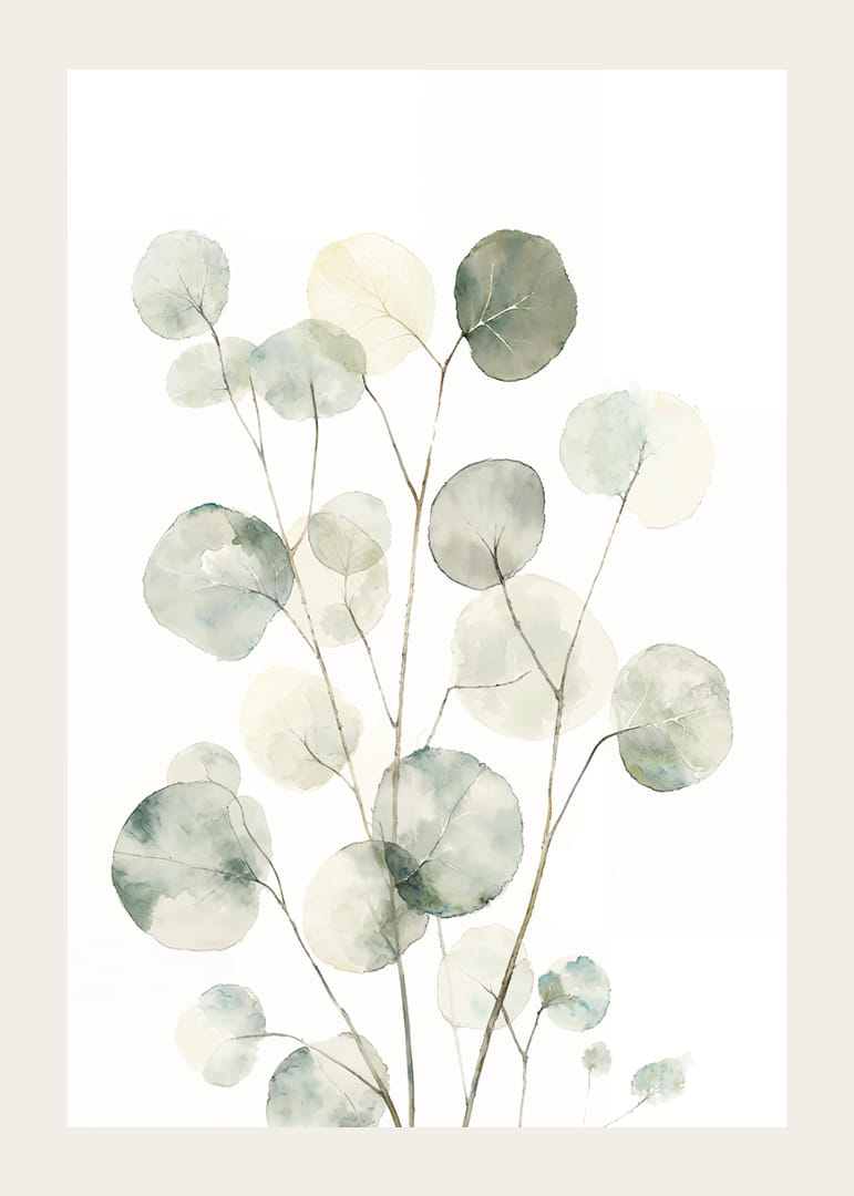 Light green leaves floating in airy elegance.-12