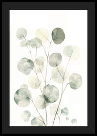 Light green leaves floating in airy elegance.-4