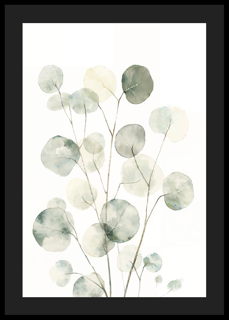 Light green leaves floating in airy elegance.-12