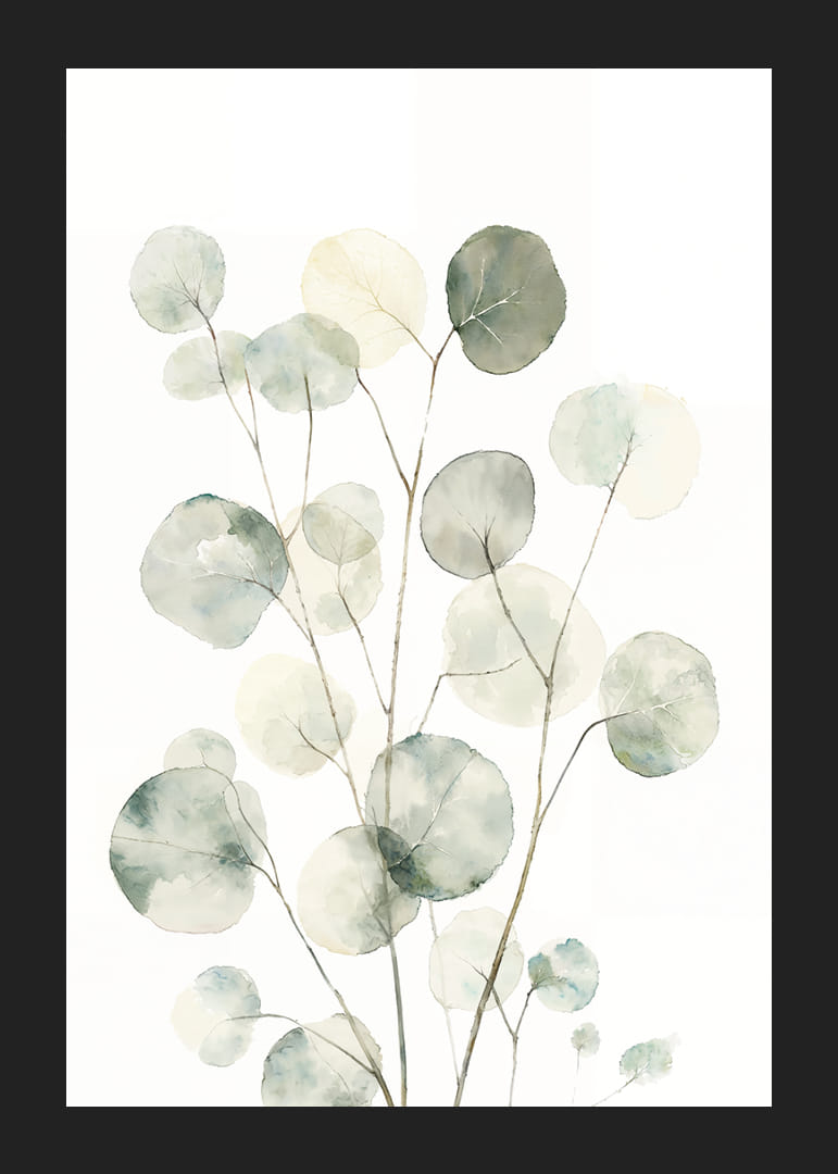 Light green leaves floating in airy elegance.-12