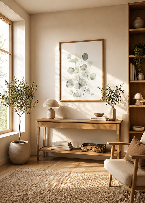 Póster Serene Botanicals crossfade