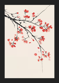 Soft cherry blossoms float against a light background.-5