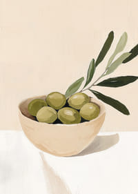 Gentle olive colors in perfect harmony.-7