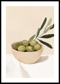 Gentle olive colors in perfect harmony.-0