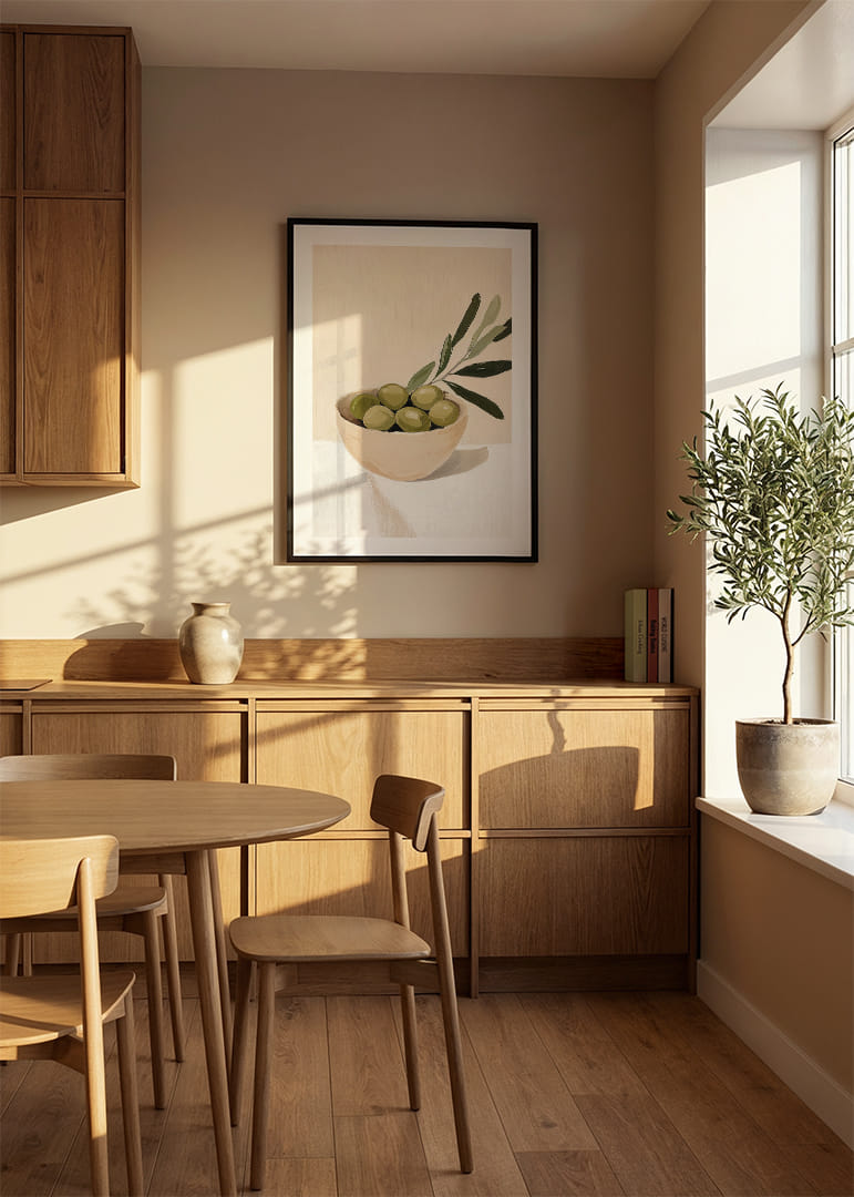 Gentle olive colors in perfect harmony.-12
