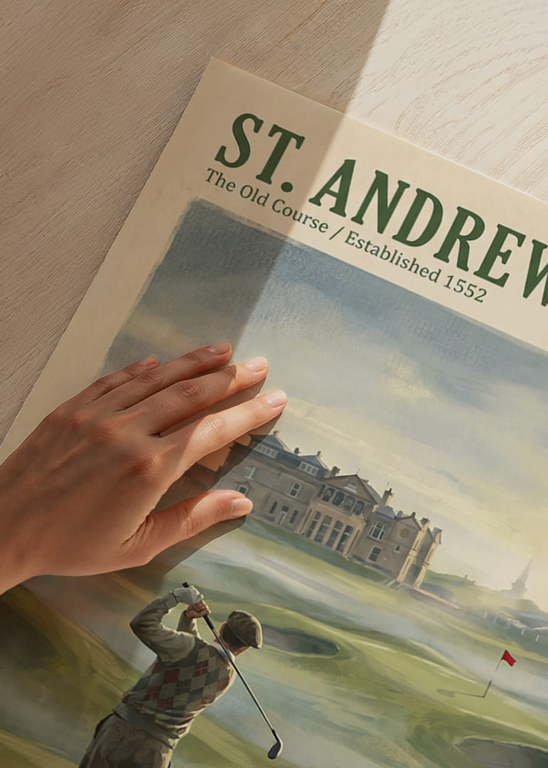Old-fashioned golfing charm with historic St. Andrews.-12