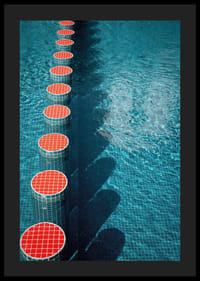 Red and blue tones create rhythmic symmetry in the water.-4