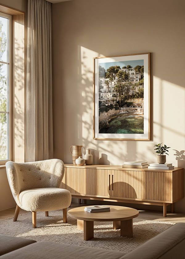 Poster Palma de Mallorca Cliffside Luxury crossfade