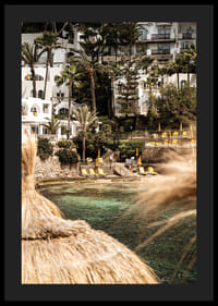 Sunlit coastal houses create a tropical dream escape.-4