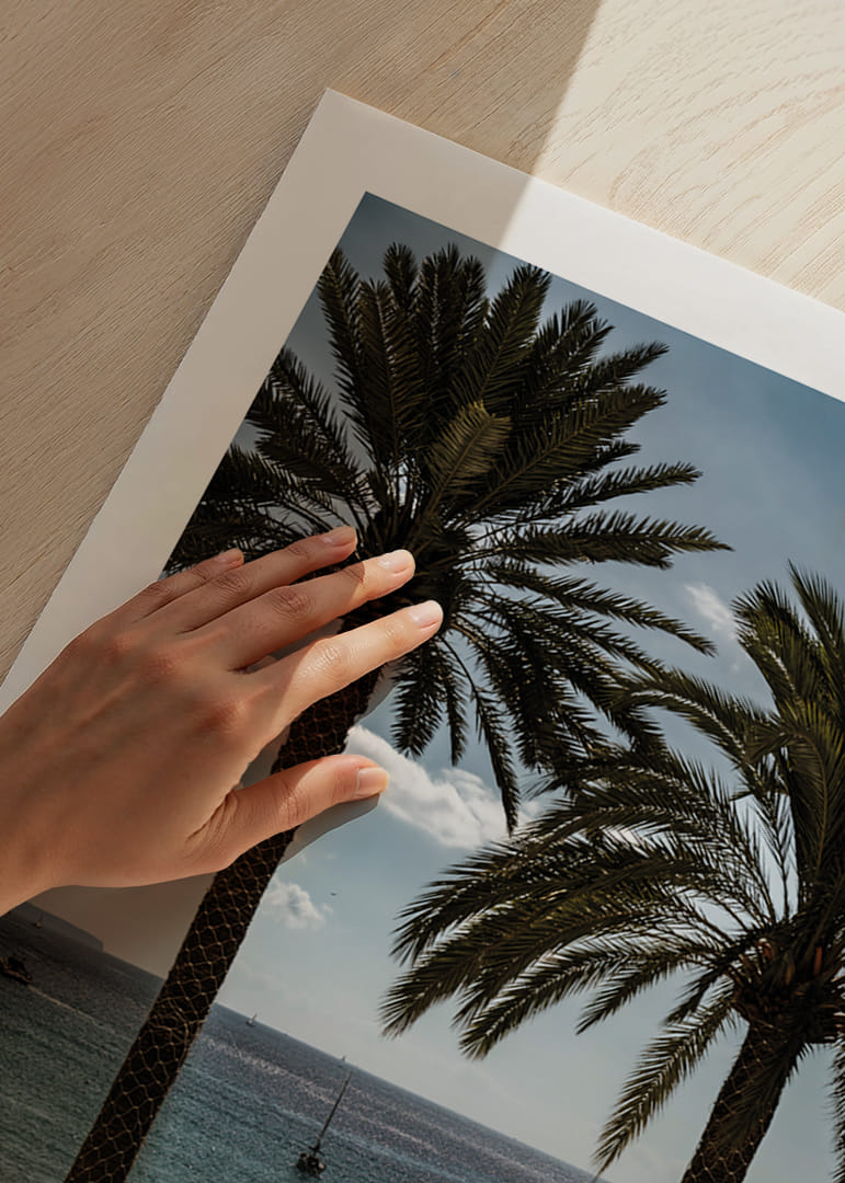 Palm trees by the sea provide peace and a heavenly calm.-12