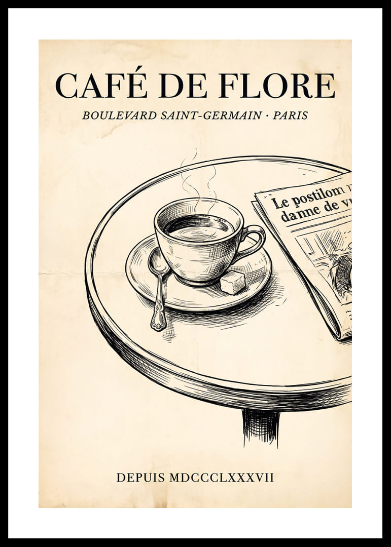Aromă elegantă de cafea de pe bulevardele fermecătoare ale Parisului.-12