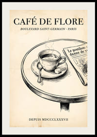 Aromă elegantă de cafea de pe bulevardele fermecătoare ale Parisului.-2