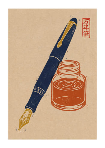 Poster Japandi Ink