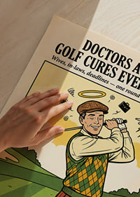 Una alegre celebración de los poderes curativos del golf.-3