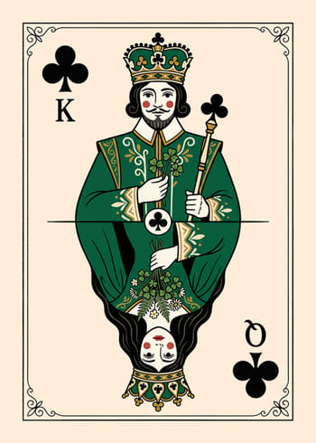 Affiche King And Queen Of Clubs
