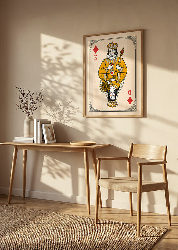 Póster King And Queen Of Diamonds crossfade