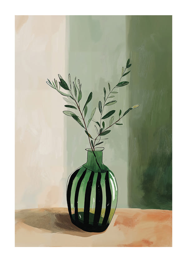 Juliste Emerald Stillness