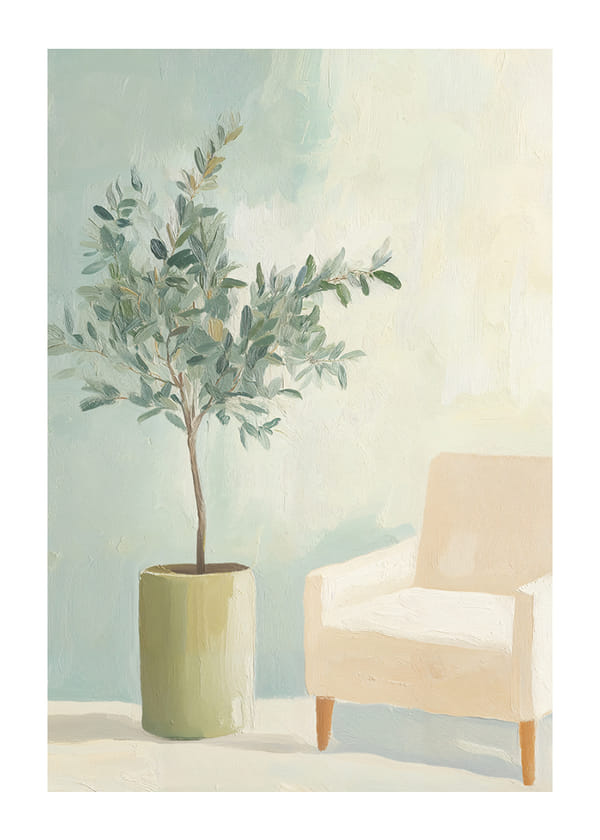 Juliste Serene Olive Retreat