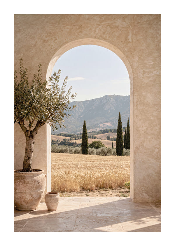 Plakāts Mediterranean View