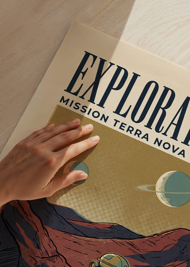 Discover adventures on an alien world with retrofuturistic charm.-12
