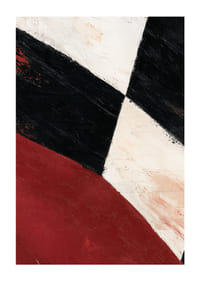 Powerful color and shape meet in a dynamic play.-1