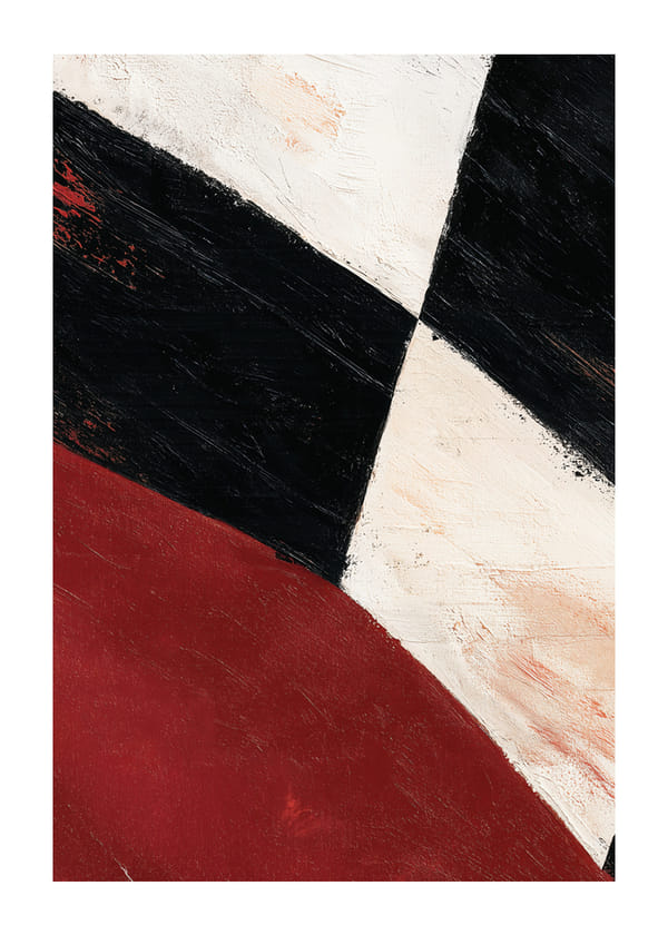 Poster Falling Tides Of Red
