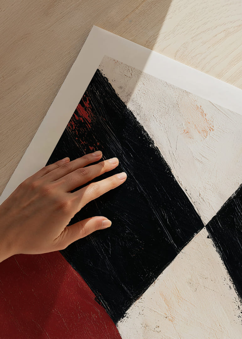 Powerful color and shape meet in a dynamic play.-12