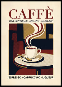 Elegant coffee cup with classic Italian style.-0