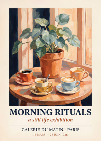 Poster Morning Coffee Rituals