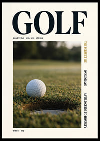 A golf ball rests near the hole in the golden grass.-0