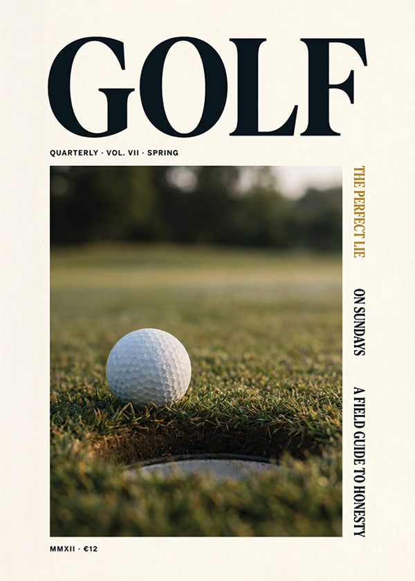 Affiche The Golf Cup
