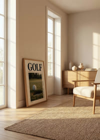 A golf ball rests near the hole in the golden grass.-2
