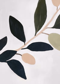 Minimalist olive branches for elegant harmony.-7