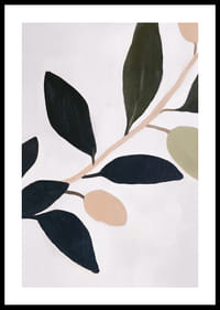 Minimalist olive branches for elegant harmony.-0