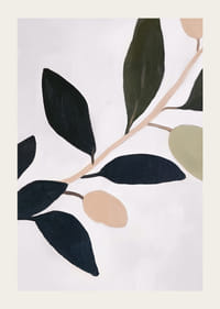 Minimalist olive branches for elegant harmony.-3
