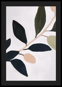 Minimalist olive branches for elegant harmony.-4