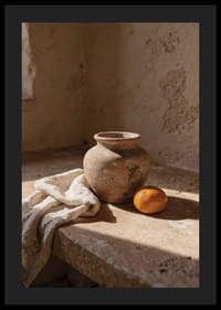 Rustic ceramics and citrus create a timeless atmosphere.-4
