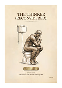 A humorous twist on classic art brings smiles.-1