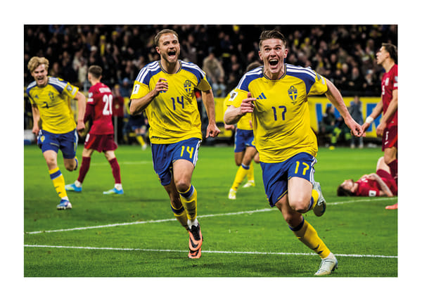 Poster Viktor Gyökeres Tar Sverige Till VM 2026