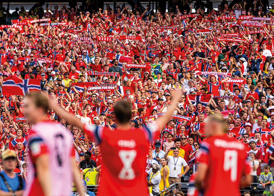Norge Mot Brasil Fifa World Cup 2026 No1-12