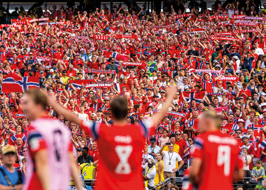 Norge Mot Brasil Fifa World Cup 2026 No1-12