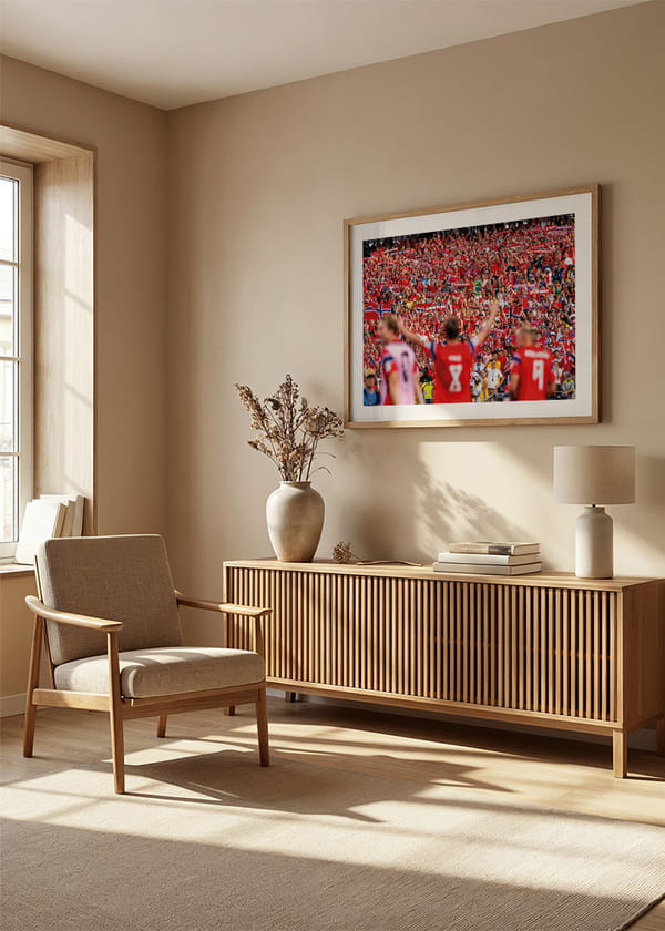 Plakat Norge Mot Brasil Fifa World Cup 2026 No1 crossfade